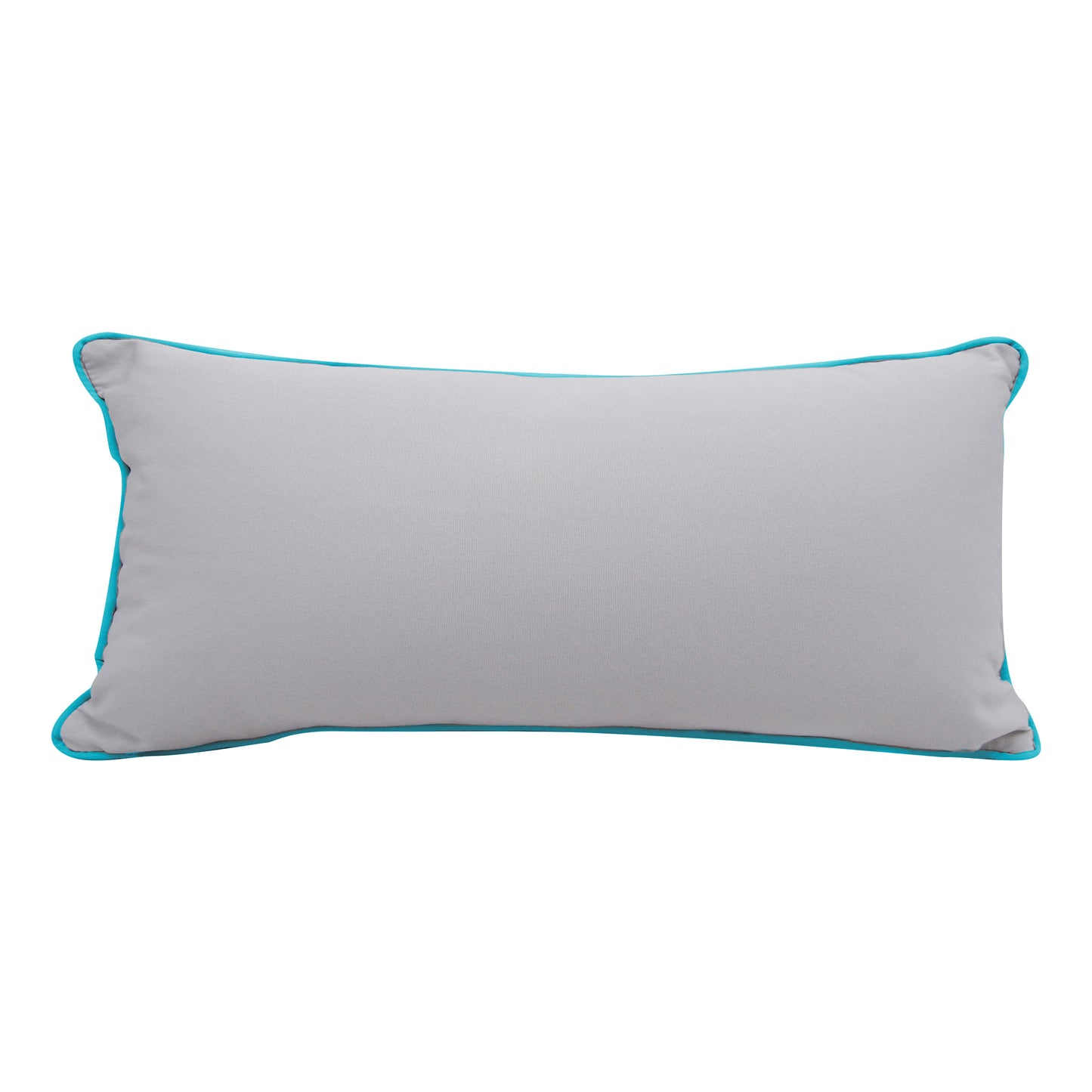 Back of the Wine Friends Lumbar Indoor Outdoor Pillow.